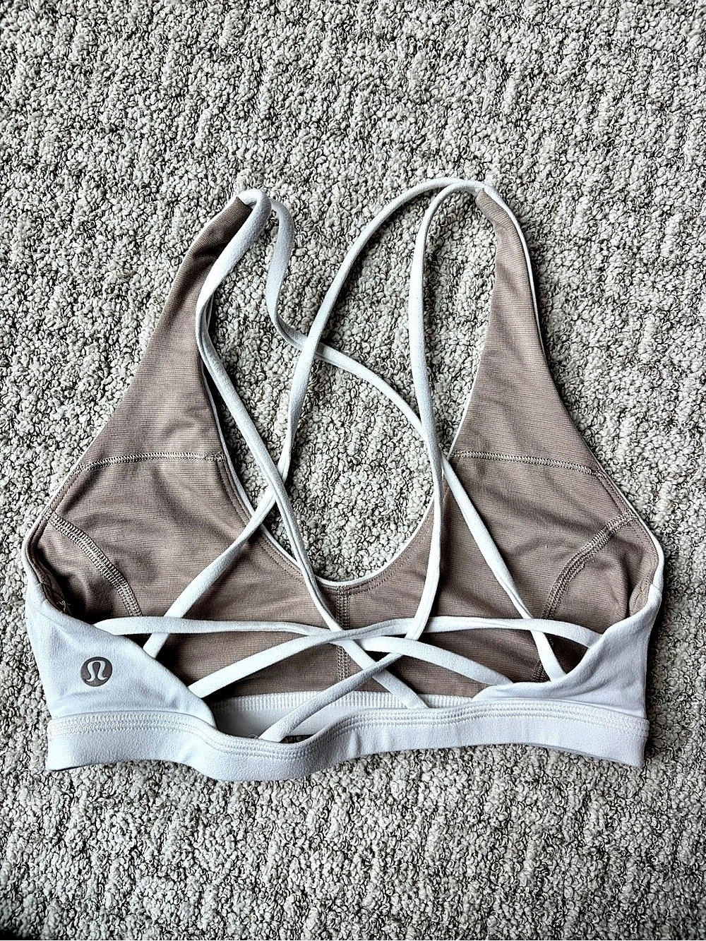 lululemon Free to Be Serene Sports Bra White